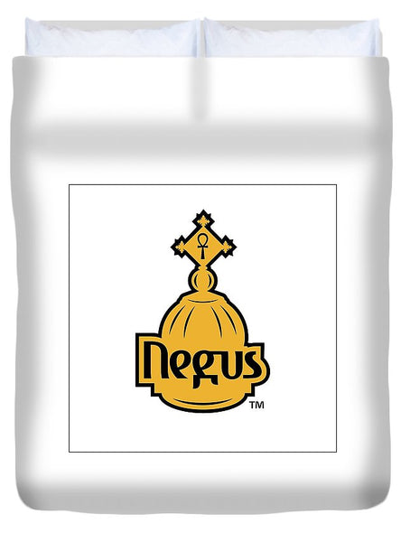 Negus King Logo - Duvet Cover