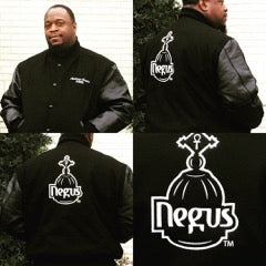 Negus Negusa Leather/Wool Collection Coat