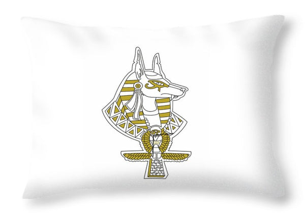 Anubis - Throw Pillow