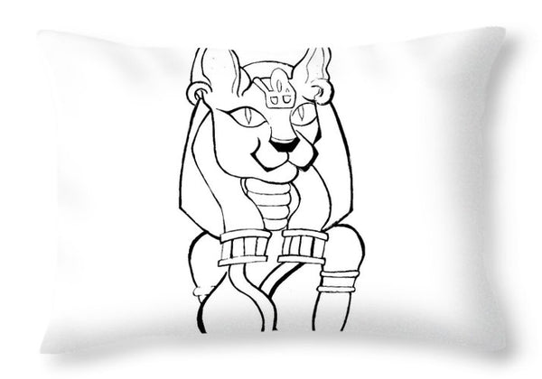 Negast Bast - Throw Pillow