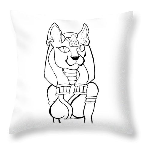 Negast Bast - Throw Pillow