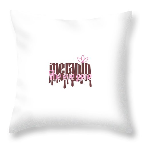 Negast Melanin Eve Gene - Throw Pillow