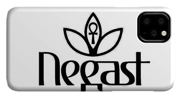 Negast Queen Logo B/W - Phone Case