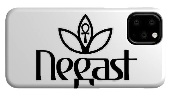 Negast Queen Logo B/W - Phone Case