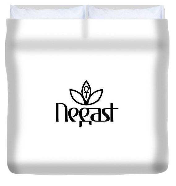 Negast Queen Logo B/W - Duvet Cover