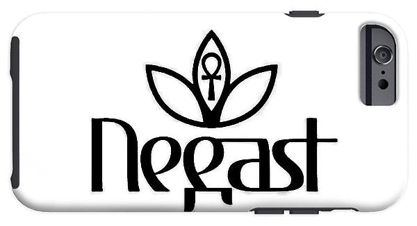 Negast Queen Logo B/W - Phone Case