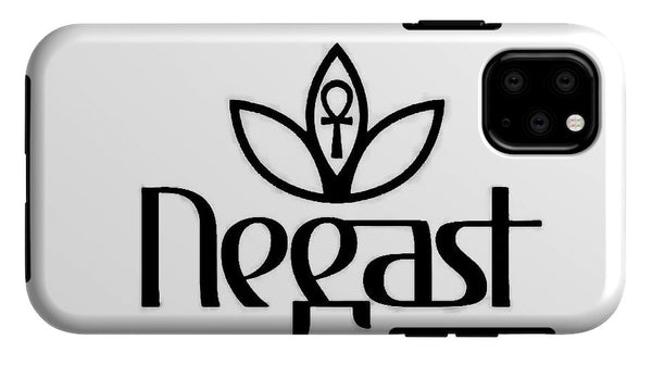 Negast Queen Logo B/W - Phone Case