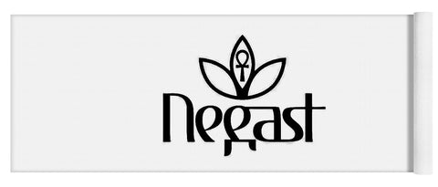 Negast Queen Logo B/W - Yoga Mat