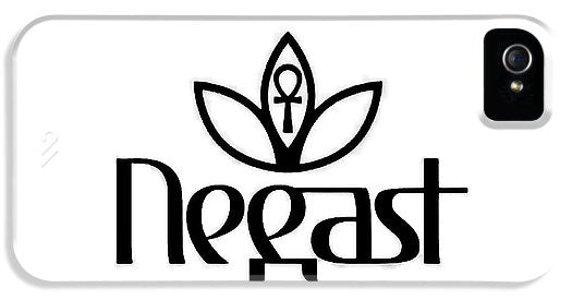 Negast Queen Logo B/W - Phone Case