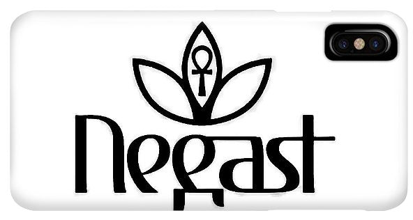 Negast Queen Logo B/W - Phone Case