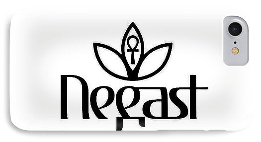 Negast Queen Logo B/W - Phone Case