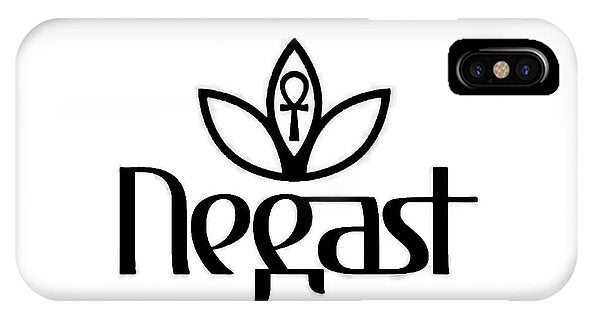 Negast Queen Logo B/W - Phone Case