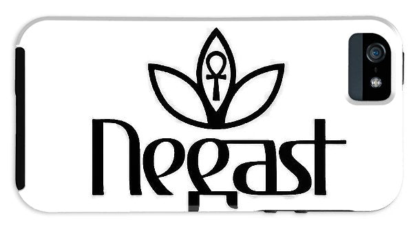 Negast Queen Logo B/W - Phone Case