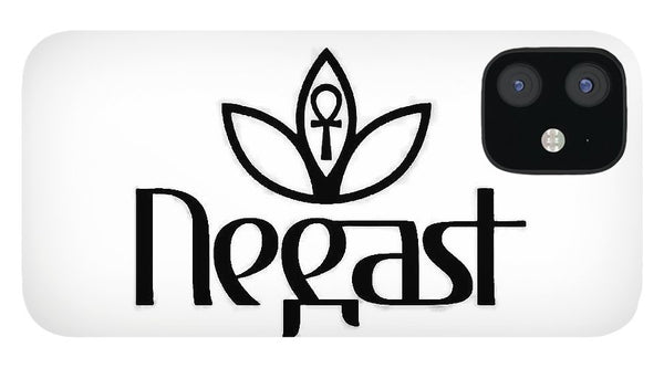 Negast Queen Logo B/W - Phone Case