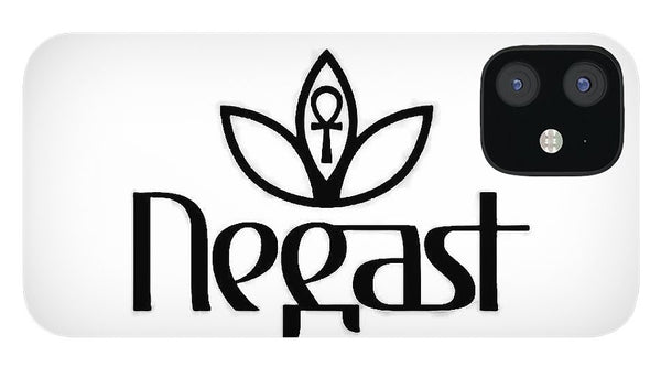 Negast Queen Logo B/W - Phone Case