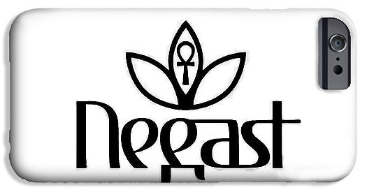 Negast Queen Logo B/W - Phone Case