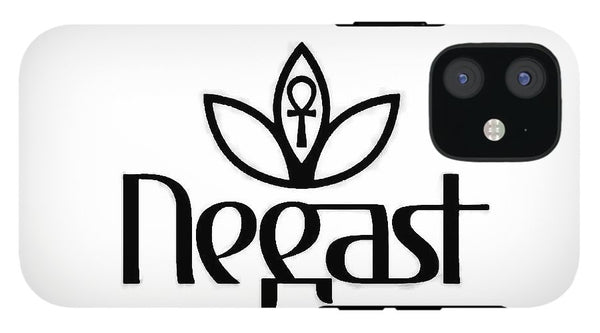 Negast Queen Logo B/W - Phone Case