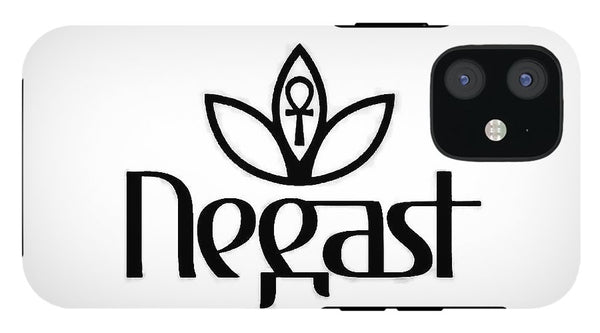 Negast Queen Logo B/W - Phone Case