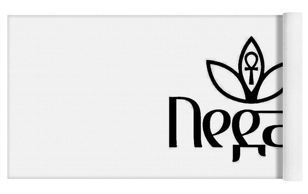 Negast Queen Logo B/W - Yoga Mat